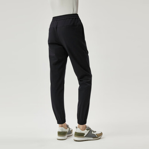 Jinba Herren lässig und modisch joggen Krawatte Frühlings- und Herbst -Herrenhosen Männer VMKT1387 Shenlan B 36