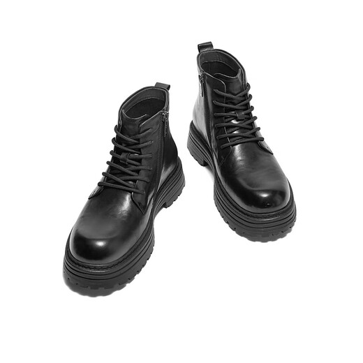 Belle casual boots men's shopping mall same cowhide Martin boots 8NC01DD4 black single 41