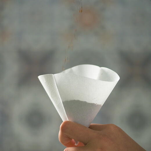 BREWISTA hand-brewed coffee V60 filter paper drip coffee powder filter paper bleached cone filter paper V01/02 size 02 large - Made in China