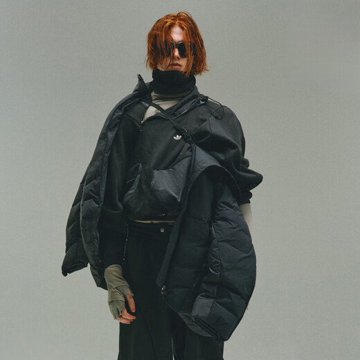 阿迪达斯 （adidas）x HAMCUS 联名男女羽绒服马甲休闲外套运动长裤 IU4840 羽绒马甲 XS