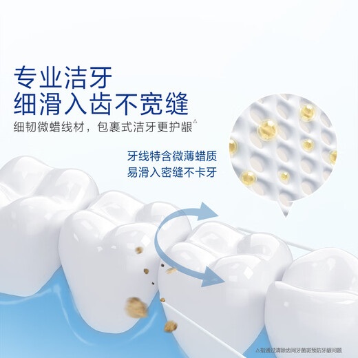 Ole B Mikrowachs-Floss Ultra-Fein tragbar 50 m*4 Box Zahnstocher fein und glatt flach floss occ