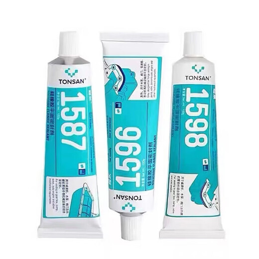 
TONSAN1587 silicone rubber flat sealant 1596 1598 1592 high temperature resistance method 1596F-310ml-grey