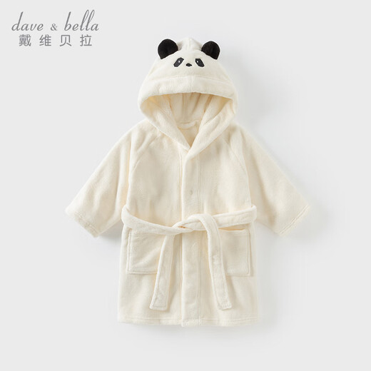 David Bella girls home clothes boys bathrobe autumn and winter children girls baby children's hooded nightgown
