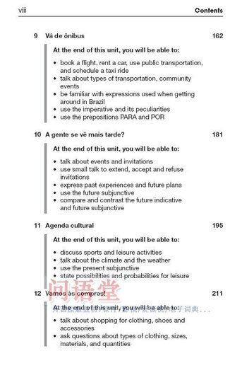 巴西葡语自学初级入门葡萄牙语 Colloquial Portuguese of Brazil