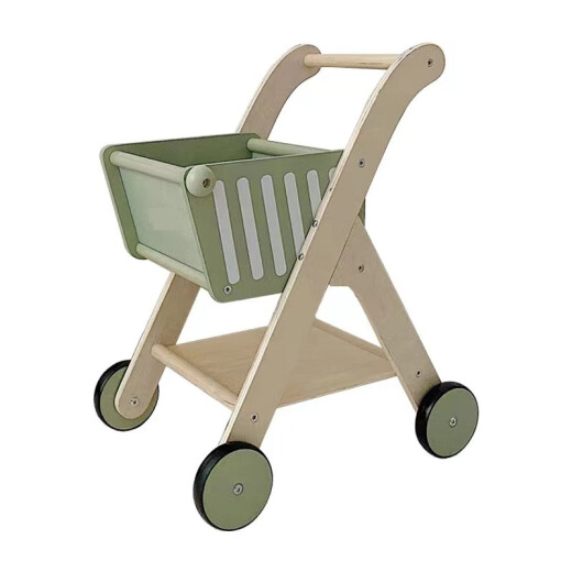 BURJUMAN children's imitation shopping cart children's play house supermarket stroller toy baby store shelf sales stall YLB convenience store