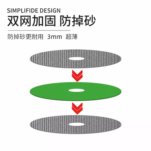 SAN LU Sanlu cutting blade 350/355/400 electric cutting machine resin grinding wheel metal slicing stainless steel saw blade 400*3.5*32 black (industrial grade) 1 piece