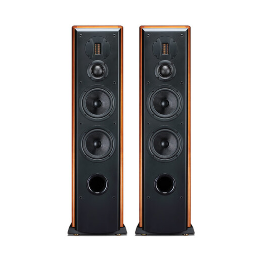 惠威（HiVi）M6F 四单元三分频主音箱 新一代发烧级HIFI家庭影院落地音箱 功放音响套装 M6F （2.0声道）