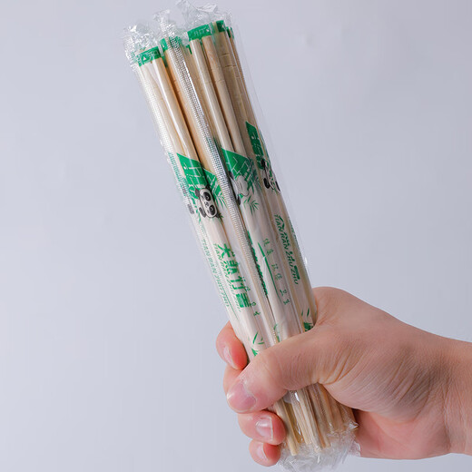 Yingrong disposable chopsticks large batch restaurant takeout packaged fast food individually packaged hygienic chopsticks individually packaged bamboo chopsticks disposable bamboo chopsticks 100 pairs