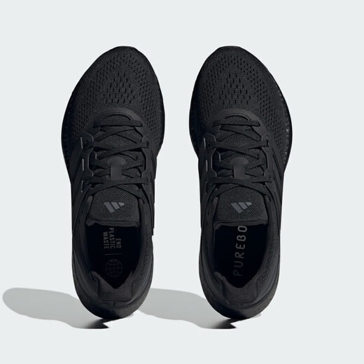 ADIDAS Running Shoes Shoes Men's Summer Nuevos zapatos casuales PureBoost 23 Cambiamiento de choque de choque zapatos deportivos transpirables para desgaste Resistente IF4840 Negro 40