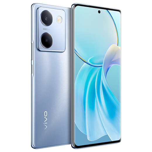 vivo y100 ultra-dünn 5000mAh Batterie 64 Millionen OIS optische Anti-Shake 44W Ultra-faste Blitzladung 5G Smart Photography Handy Glass Blue 丨 Y100 (Snapdragon 695) 12 GB+512 GB