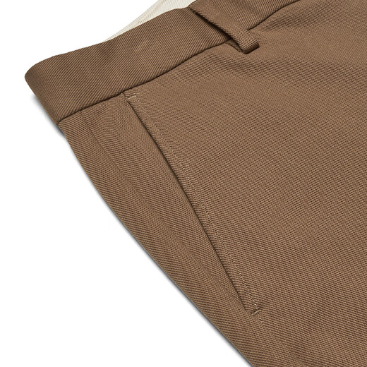 Siete lobo Pantalones casuales de tenis para hombres Pantalones estiramientos antibacterianos Summer Negocios de verano Pantalones para hombres [Four Seasons] 701 (Caki) -Cotton Elástico TWill 31 78a