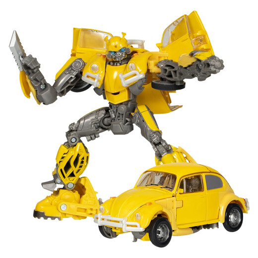 变形金刚（TRANSFORMERS）儿童男孩玩具车模型工作室系列加强级电影6大黄蜂G0564