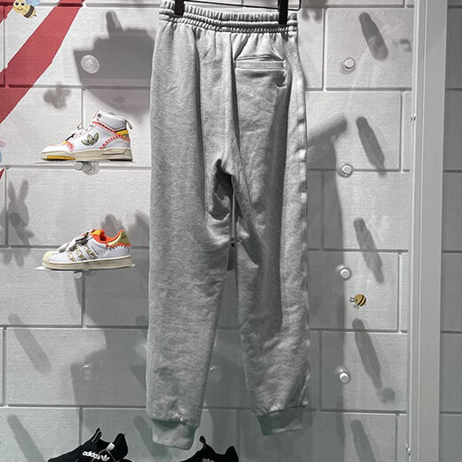 
Adidas (adidas) clover pants for women's pants for spring and autumn sports pants loose sweatpants closed casual knitted trousers IT9856 gray inner lining S