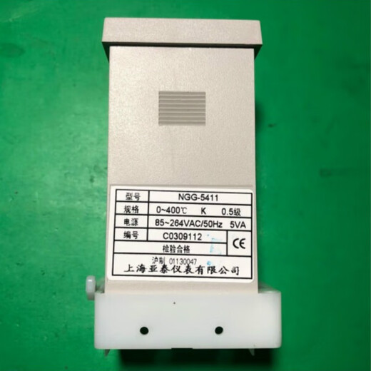 上海亚泰仪表温控器NGG-5000 5411 5421 5412 5012 5412G 5402WG 侧面型号NGG-5411-1 K 400度 侧面标