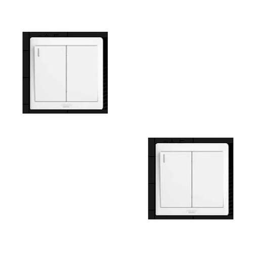 Single double control switch type 86