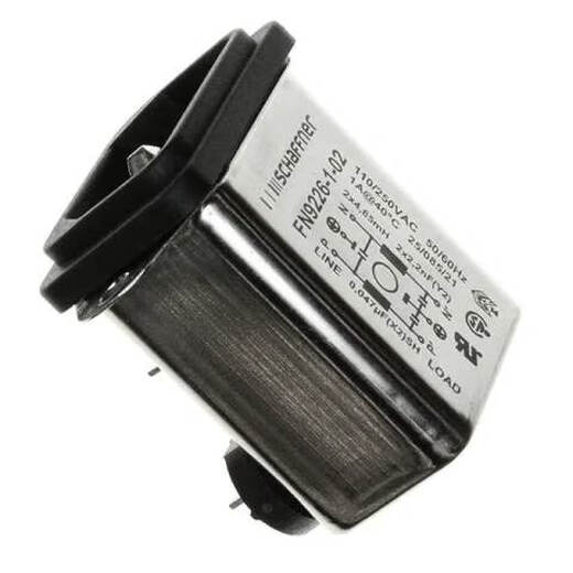FN9226-1-02 Stromanschluss Schaffner Socket, männlicher Blech-Stift 1 Einheit