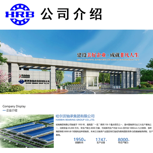 轴承 6215 6216 6217 6218 6219 - ZZ 2RZ HRB 哈轴集团6219-ZZ铁封