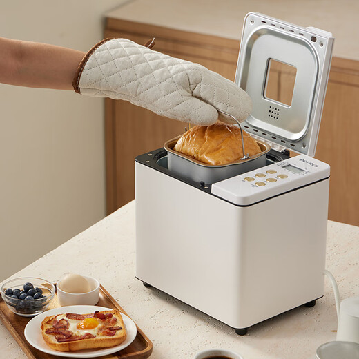 Bai Cui toaster household fully automatic all-in-one machine small multi-functional intelligent dough fermentation baking toast breakfast machine sandwich ice cream kneading machine PE6600 good things PE6600 bread machine + ice bucket set