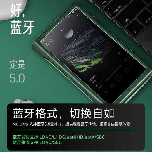 SHANLING M6Ultra Music Player MP3 Walkman M6U Player HiFi Lossless Music Android Portable DSD Hardware Solution Yi Indigo