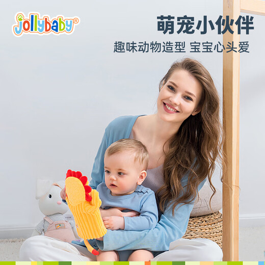 jollybaby baby toy hand puppet to soothe baby plush finger doll animal glove puppet lion hand puppet