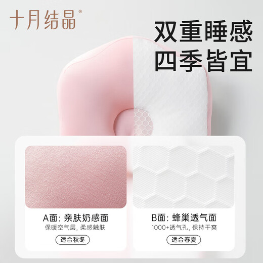 Octubre Cristalización Almohada para mujeres embarazadas con protección de la cintura almohada de almohada mentirosa abdomen multifuncional soporte protección de la cintura desnuda suministros para dormir almohada jingyi polvo