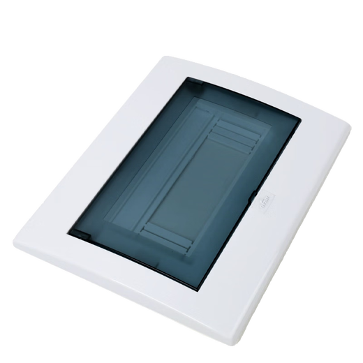 Button-type household power box cover 6/13/18/22-position distribution box empty unboxing cover universal electric box panel 19-22 circuit (gray) hole spacing 425mm