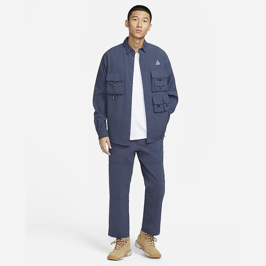 NIKE(耐克)AS M ACG DF UV DEV TRAIL TOP蓝色衬衫男 DN3937-437 2XL