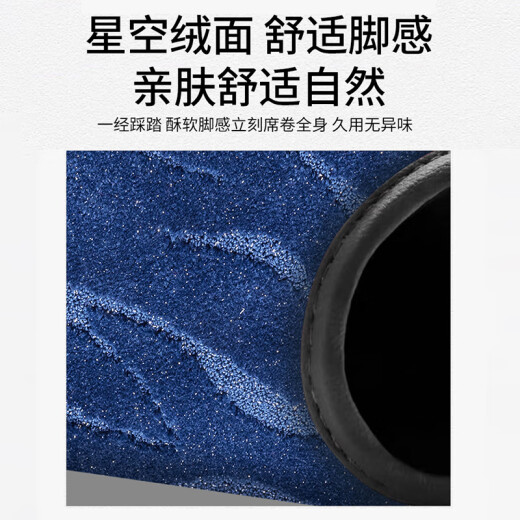 适用16-25款丰田赛那/塞纳格瑞维亚专用脚垫全包围地毯七座仿羊绒 第三排12033星空毯 赛那/格瑞维亚脚垫地毯改装
