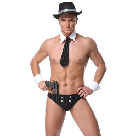 Universal Men's Sexy Uniform Bunny Boy Christmas Costume Men's G-string Clothing for Men Mesh Doctor Uniform