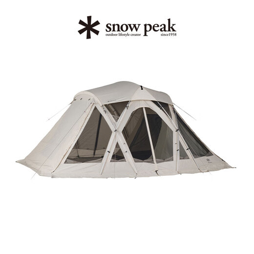 Snow Peak【65周年限定】雪峰Living Shell Pro.户外野营客厅帐篷TP-653/IV TP-653-IV 象牙白