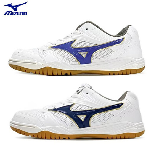 美津浓（MIZUNO）女士Mizuno School Indor 轻便耐磨透气室内综合训练运动鞋 29KV13062白色/红色 38 240