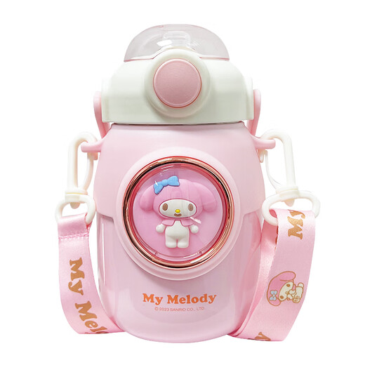 Chuhe CRUHRE Kuromi thermos cup for girls with high-value food grade 316 kettle for children to go to school 2024 new model 880ml [Kulomi] Food grade 316--