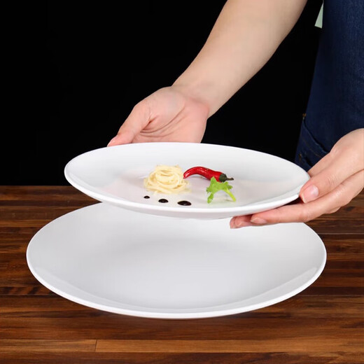 Venus commercial melamine plates hotel tableware buffet round dishes dishes fried vegetables fried rice fried noodles plates