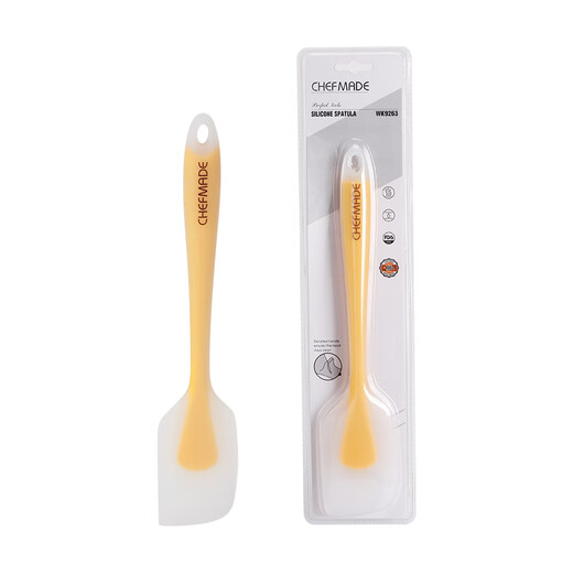 Learn Kitchen Silicone Scraper Cake Butter Batter Egg Yolk Crisp Scraper Spatula Egg White Cream Mixing Knife High Temperature Resistant Spatula