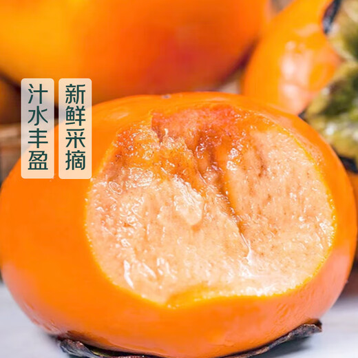 Yangfeng rock sugar sweet crisp persimmon 4-5 pieces 600g
