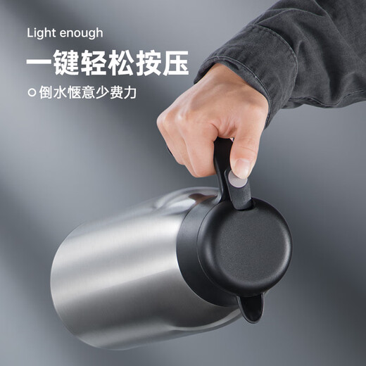 Cuidahuang 304 stainless steel household large-capacity kettle teapot non-slip bottom warm kettle 2.2L