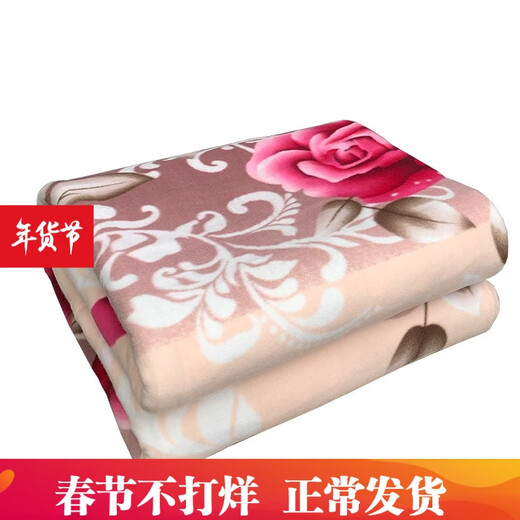Hongdou (HONG DOU) red bean red bean electric blanket double double control temperature adjustment thickened large single single control dormitory electric mattress home safety without warm velvet fabric double control high and low grade length 1.8 width 1.5