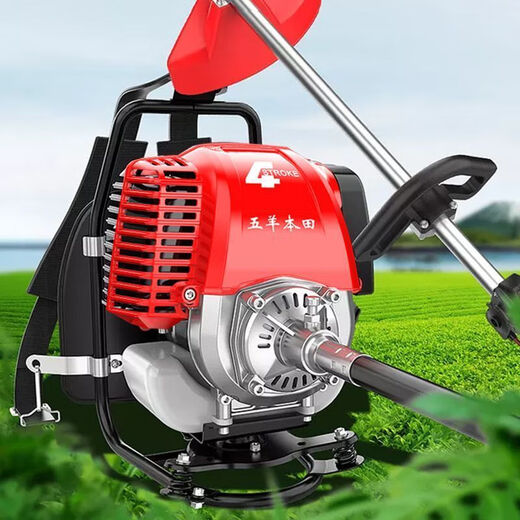 Wuyang Honda ultra-high-power lawn mower backpack four-charge multi-functional gasoline loosening land reclamation garden cutting and weeding artifact four-stroke backpack upgrade + gift bag
