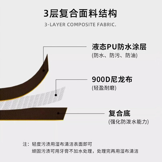 唐狮大容量女短途旅行包男干湿分离运动健身包旅游轻便手提行李包 白色 40L