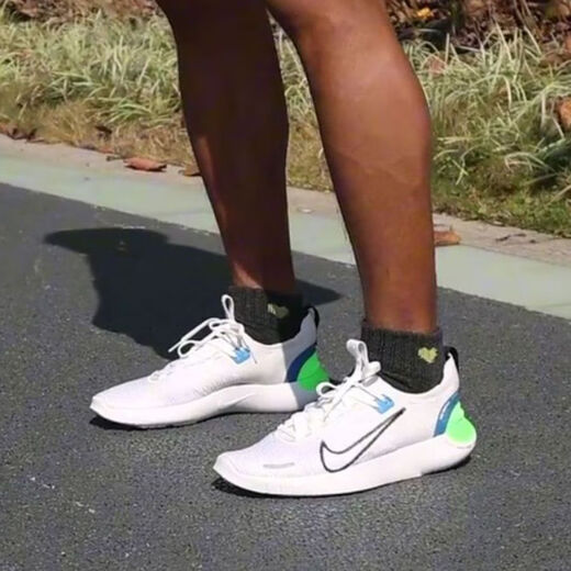 耐克（NIKE）运动鞋男鞋夏季新款FREE RN赤足跑步鞋缓震透气舒适休闲鞋 FB1276-104白绿 40.5