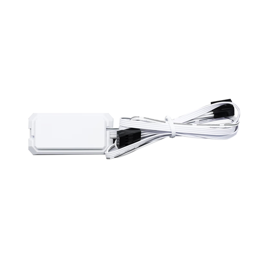 LIANLI Lianli building block fan fourth generation LCD wireless version TL120 Wireless positive leaf single white/requires controller