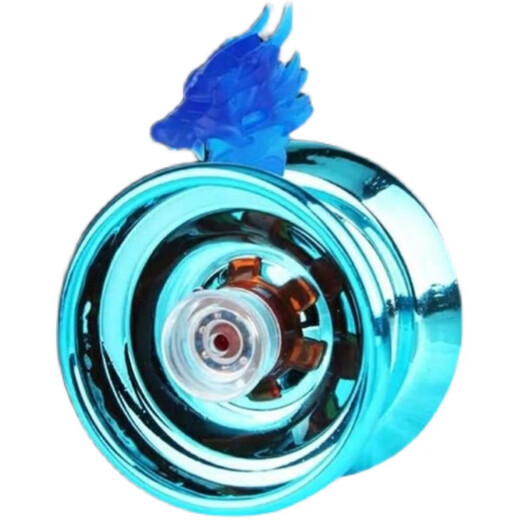 Mussel Yoyo Kinder automatischer Abpraller exquisit leuchtend jo-yo leben schlaf tote schlaf legierungspunkte kinder schick blau gold gott kämpfer [ausgefallener toter schlaf]
