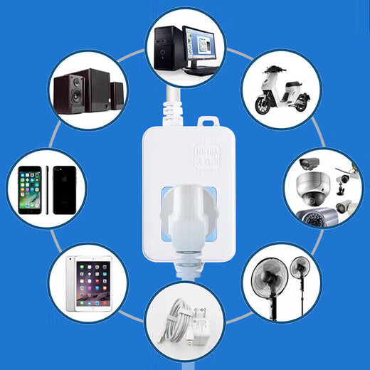 Alta potencia 16 Air acondicionador enchufe plugador de cobre puro con inserto de hilera de alambre 2358 metros de largo cable 16 A Air acondicionador Switch 4000W sin cable
