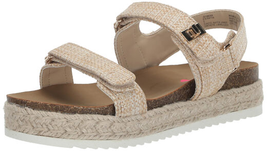 Steve Madden Girls Bigmona, Raffia Raffia 13 Little Kid