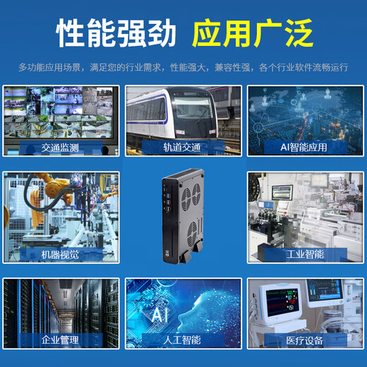 Zhengken Industrial Control Machine AI Artificial Intelligence Edge Computing Mini Micro 13 Generation Separate Display Host 4060/3060M/3070M Small Computer Game Design Desktop Office Three Screen i9-11950H RTX 3060M 12G Separate Display 16GB Memory丨128GB SSD