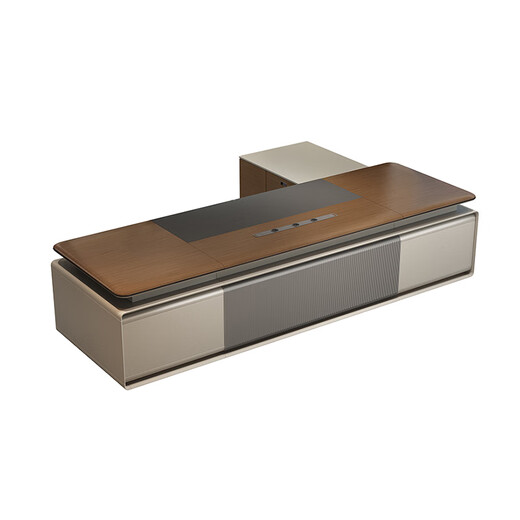 Aosenming boss desk office desk modern high-end atmospheric president desk and chair combination office executive desk office furniture 2.4 meters boss desk