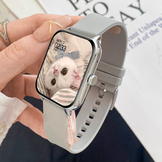 
Xiaomi mobile phone universal 9pro smart bracelet couple watch gift for boyfriend and girlfriend to express their love Bluetooth call couple black + pink [can write your heart's greeting card]