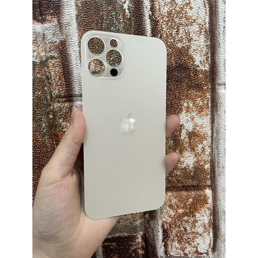 Xushansi new Apple 17promax mobile phone case PPLE is suitable for Apple 12pm mobile phone back cover glass 12 blue original quality with tools + glue