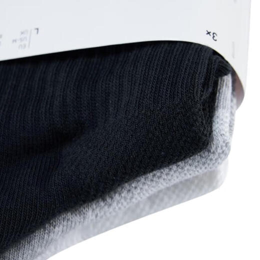 Adidas adidas sports Socken Männer Socken Frauensocken neue lässige Socken Drei-Pair-Packung Training Socken JC9273 JC9272 Schwarz, Weiß, Grau/Triple-Pair-Pack S [37-39]