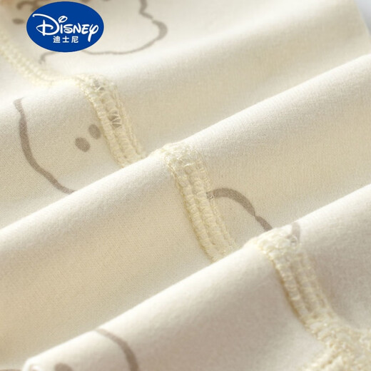 Disney newborn baby split set pure cotton baby autumn clothes autumn pants newborn monk full moon suit four seasons pajamas boneless 12245 coffee bear 52 newborn baby